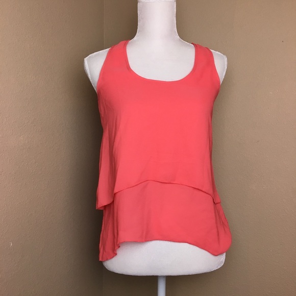 American Apparel Tops - Ambiance Appared coral blouse, size smal.